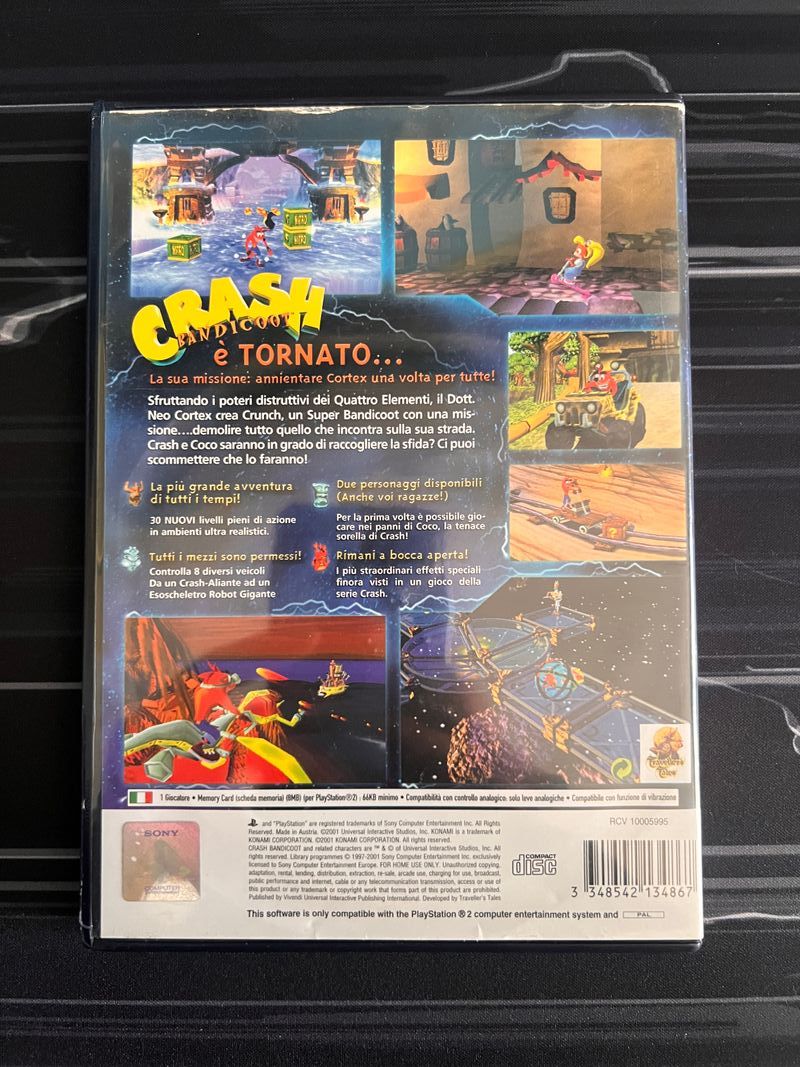 Crash Bandicoot L'Ira di Cortex PS2 ITA afbeelding 5