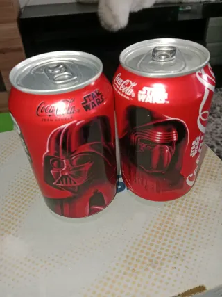 2 Latas Coca-Cola Star Wars Edizione Limitata