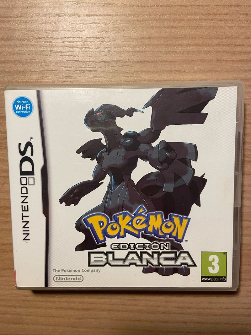 Nintendo DS Pokemon Edición Blanca completo