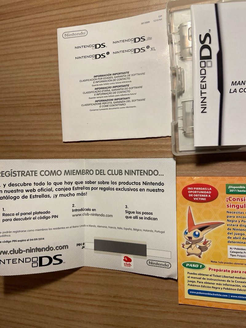 Nintendo DS Pokemon Edición Blanca completo afbeelding 5