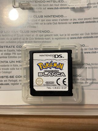 Nintendo DS Pokemon Edición Blanca completo