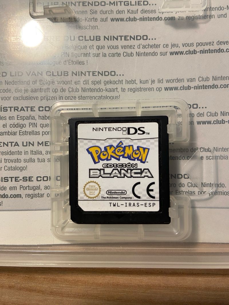 Nintendo DS Pokemon Edición Blanca completo afbeelding 6