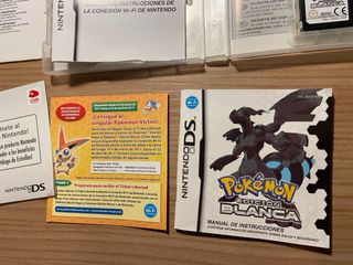 Nintendo DS Pokemon Edición Blanca completo