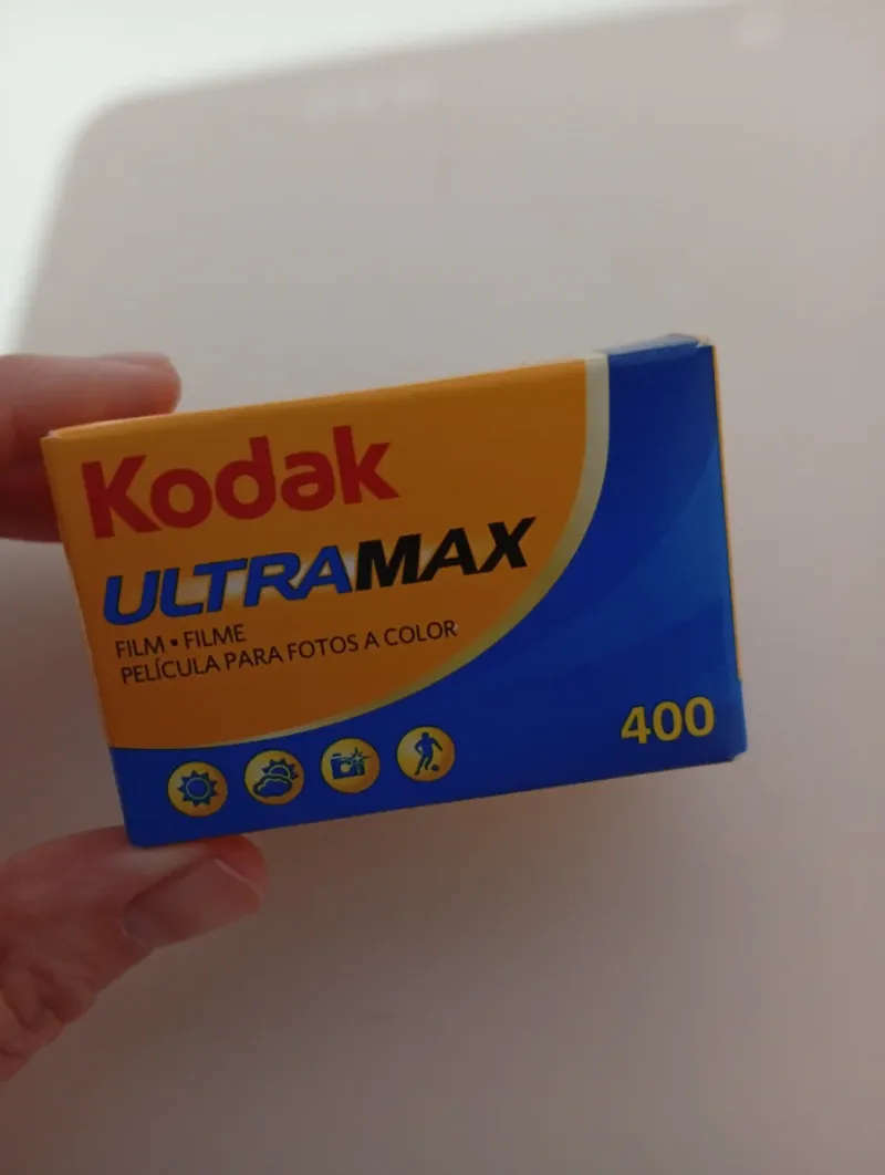 Carrete Kodak Ultramax 400 Caducado