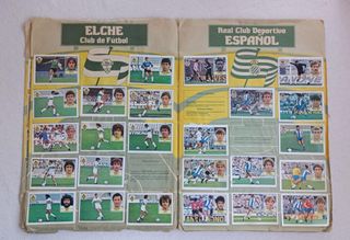 Álbum Cromos Liga Fútbol 1984/85