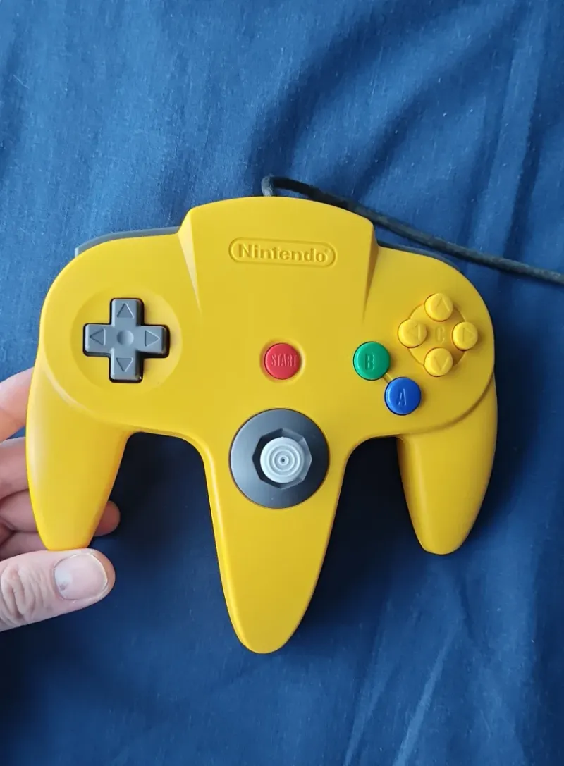 Nintendo 64 N64 Naranja Transparente afbeelding 6