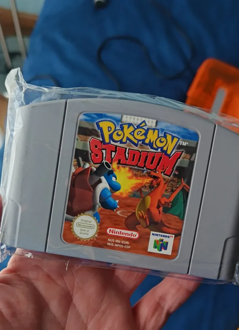 Nintendo 64 N64 Naranja Transparente afbeelding 9