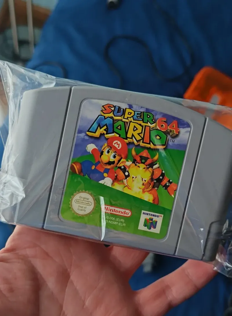 Nintendo 64 N64 Naranja Transparente afbeelding 10