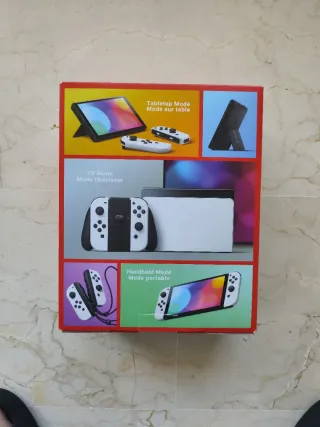 Nintendo Switch OLED + Super Mario Bros wender