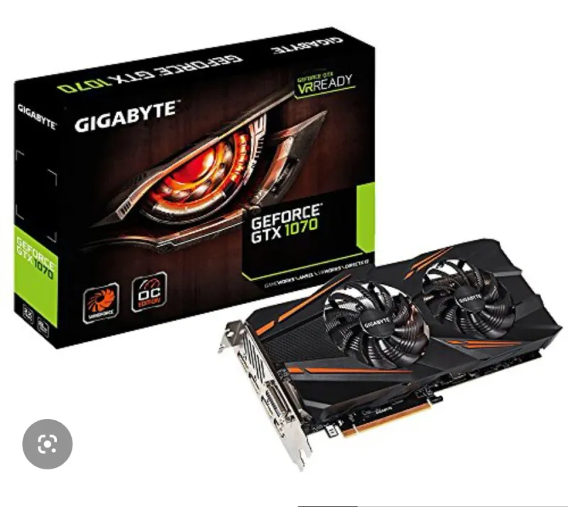 Tarjeta Gráfica Gigabyte GeForce GTX 1070 8GB