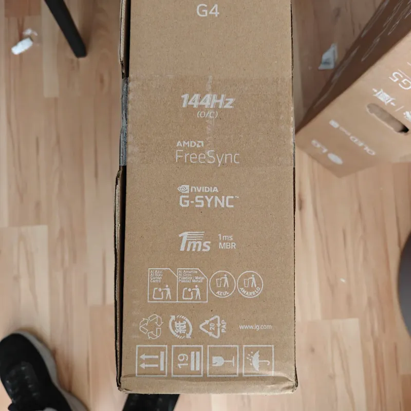 Monitor LG UltraGear G4 27 144Hz 27G411A-B afbeelding 5