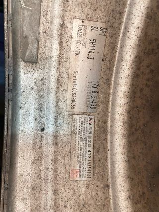 Llantas SSR SP1 3 piezas Doradas