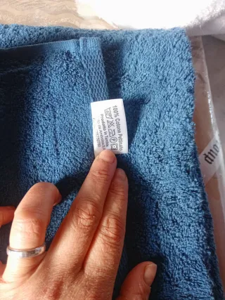 Set Asciugamani MAKÒ 550g/mq – Blu Notte – NUOVI