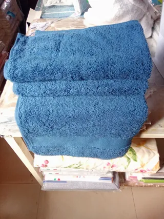 Set Asciugamani MAKÒ 550g/mq – Blu Notte – NUOVI