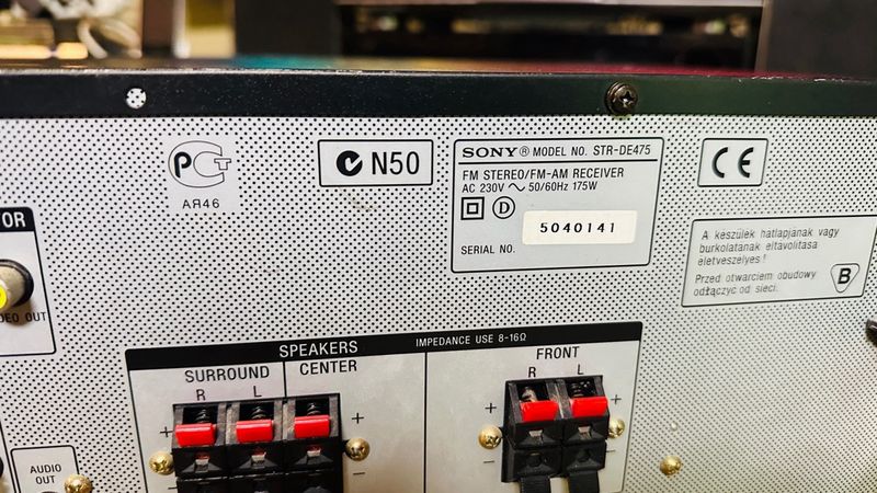 Sony STR-DE475 Receptor AV Digital afbeelding 3