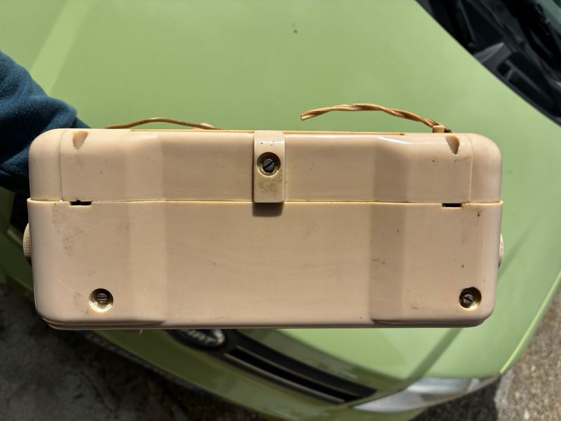 Radio Minerva vintage beige afbeelding 4