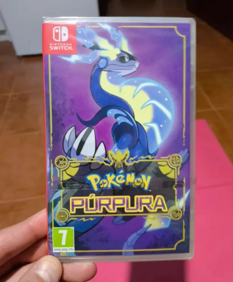 Nintendo Switch Pokémon Púrpura y lets go pikachu