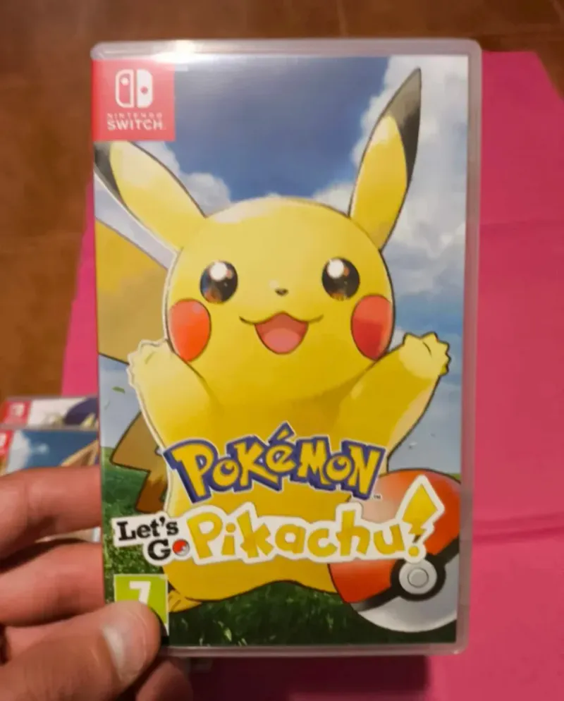 Nintendo Switch Pokémon Púrpura y lets go pikachu afbeelding 2