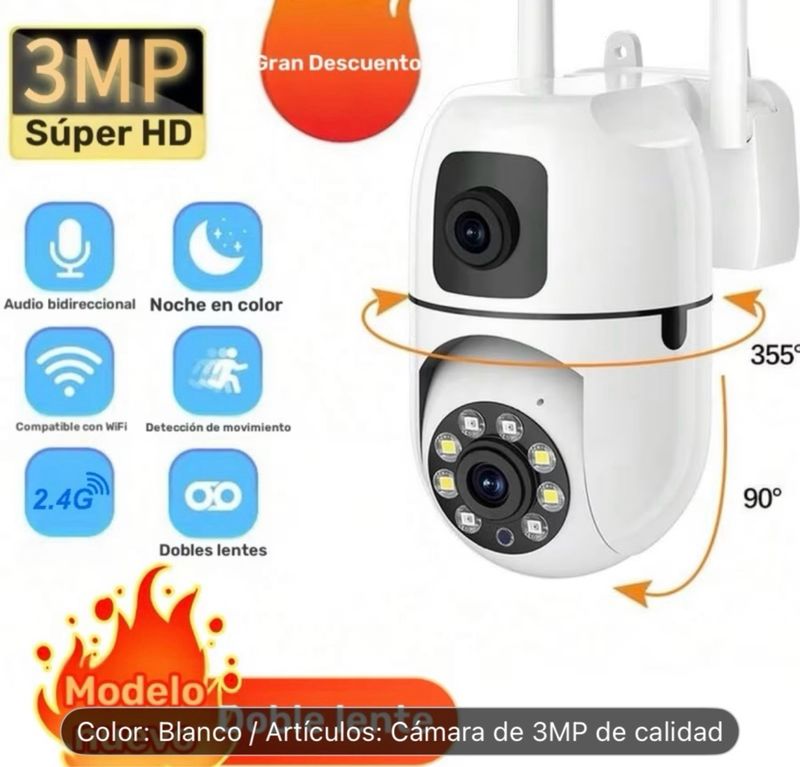 Cámara Vigilancia Qd 5MP Accesorios afbeelding 5