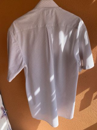 Camisa Tommy Hilfiger Cuadros Azul Talla L