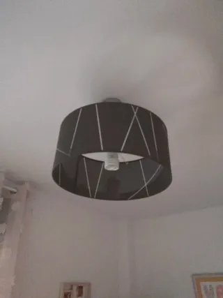 Lote  Lámparas salón y dormitorios