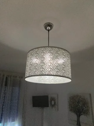 Lote  Lámparas salón y dormitorios