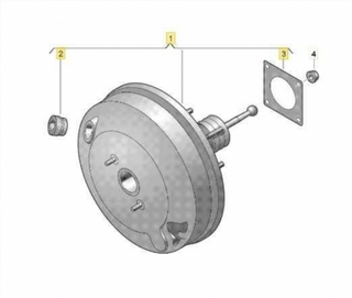 2Q1614106E SERVOFRENO VOLKSWAGEN POLO (AW1)