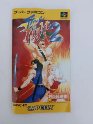 Final Fight 2 Super Famicom Capcom