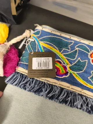 Cartera de mano vaquera Sara Bags