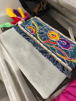 Cartera de mano vaquera Sara Bags