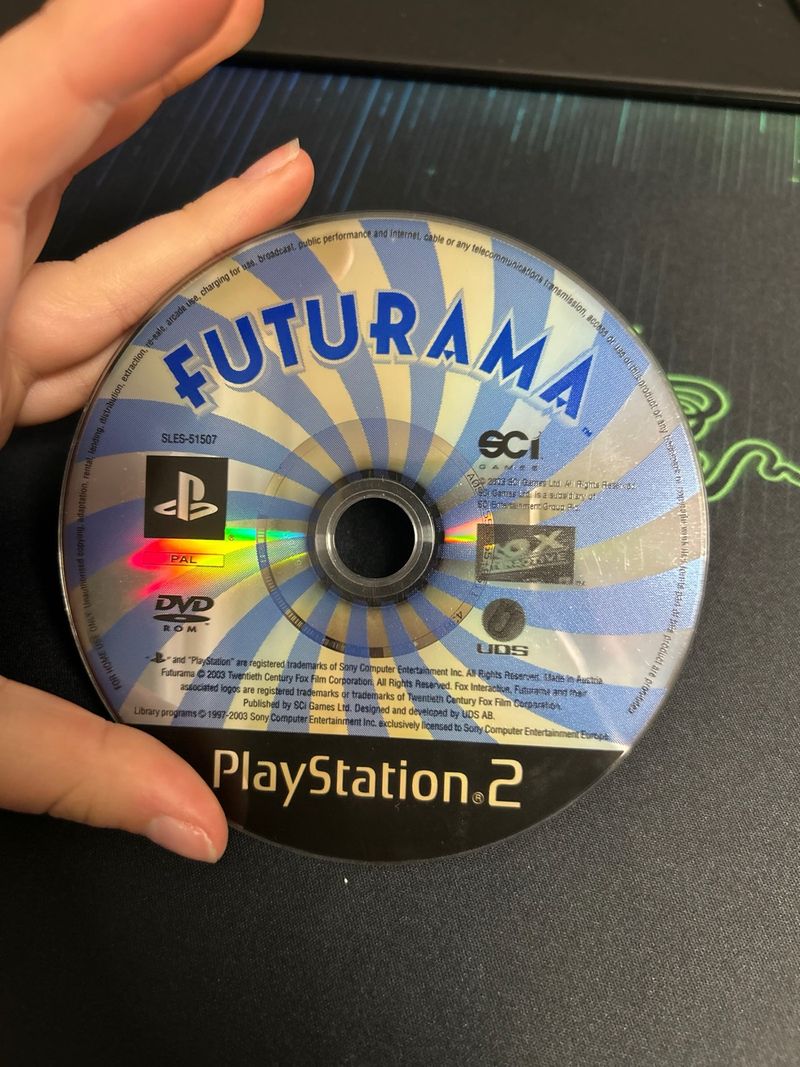 PS2 Futurama sin caja