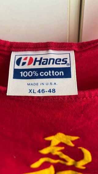 Completo sport uomo CCCP Hanes rosso