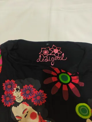 Camiseta Desigual Mujer Multicolor