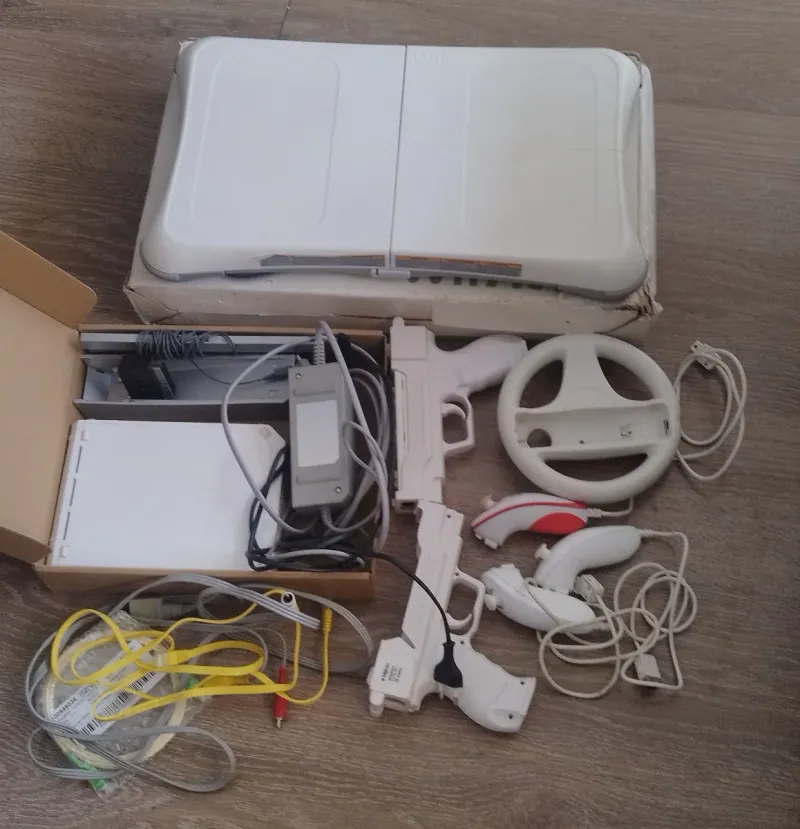 Nintendo Wii + Accesorios+ disco duro con juegos