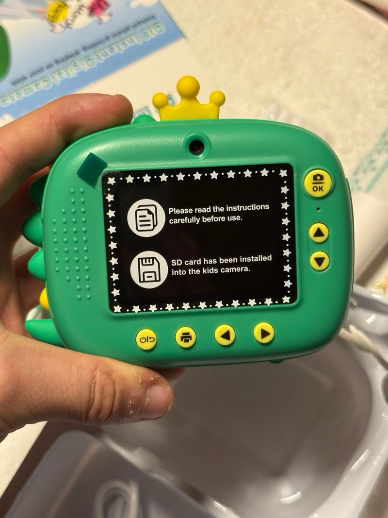 Cámara Digital Instantánea Infantil Hangrui afbeelding 4