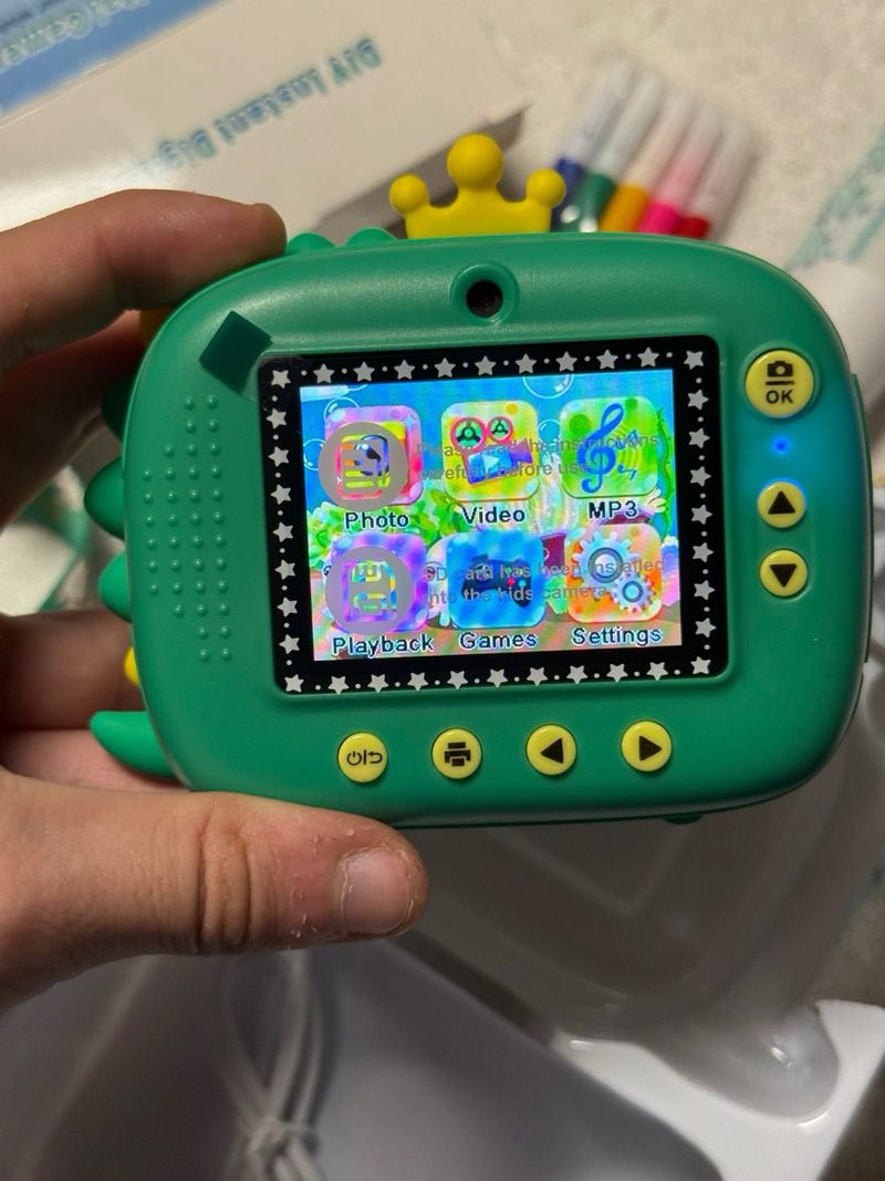 Cámara Digital Instantánea Infantil Hangrui afbeelding 3