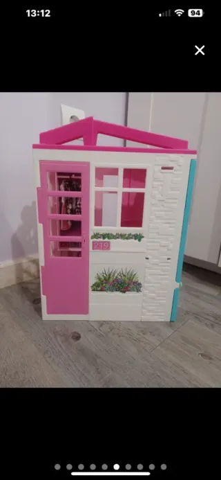 Casita de Barbie plegable