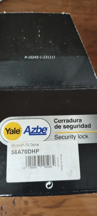 Cerradura Yale Marrón
