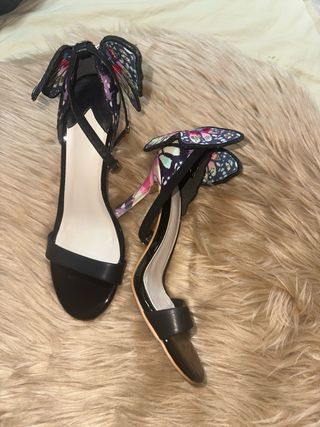 Sandalias mariposa tacón talla 40