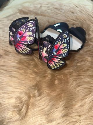 Sandalias mariposa tacón talla 40