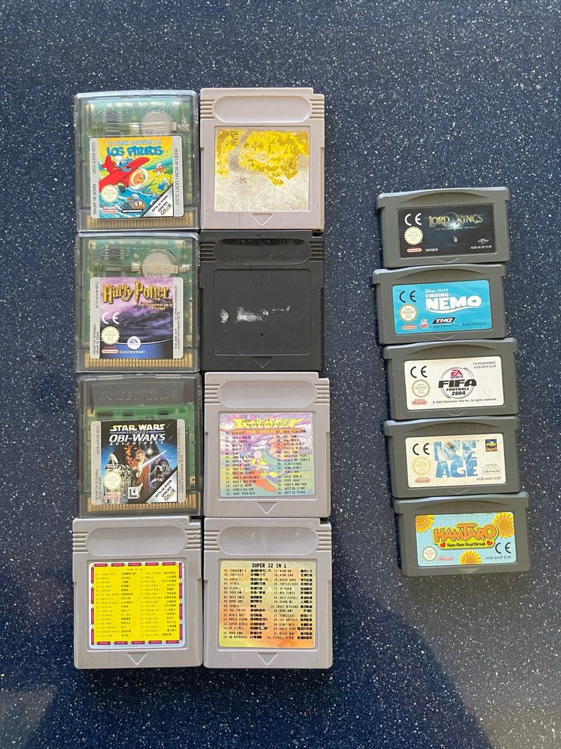 Lote Juegos Game Boy Advance
