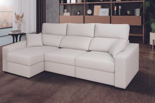 Chaiselongue blanco Muebles Aiko