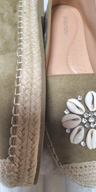 Alpargatas mujer verano boho playa SIN ESTRENAR