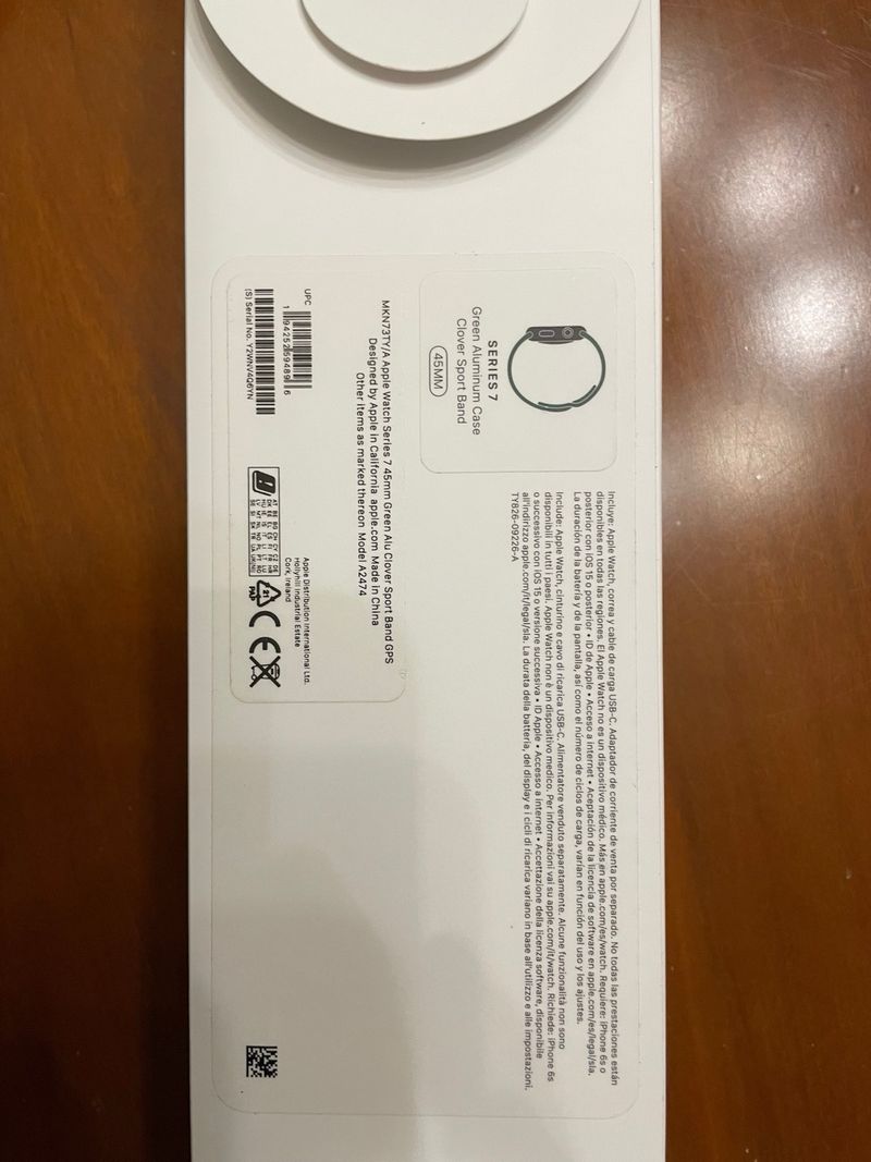 Apple Watch Serie 7 Verde 45mm afbeelding 9