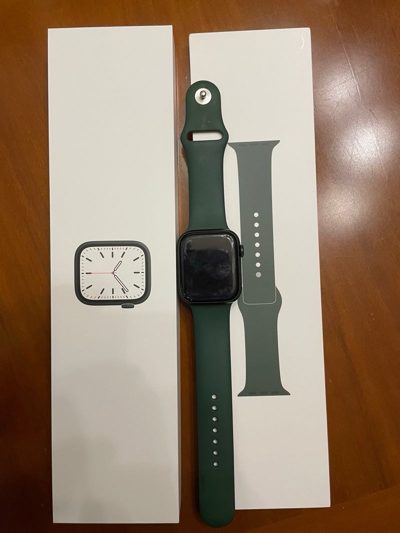 Apple Watch Serie 7 Verde 45mm afbeelding 7