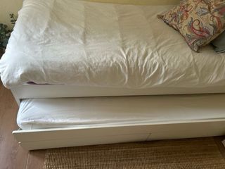 Cama nido Ikea con colchones y cajones