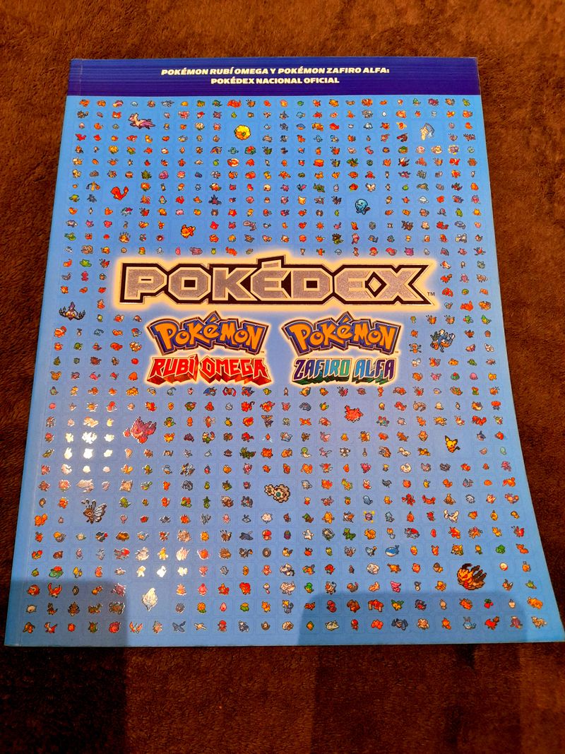 Guía pokedex pokemon Rubí Omega y Zafiro Alfa
