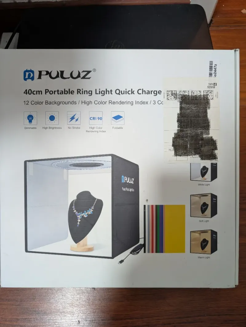 Caja de luz fotográfica PULUZ 40cm