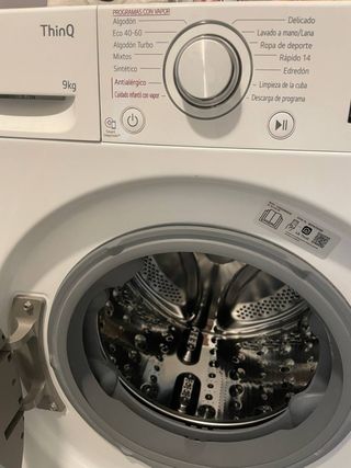 Lavadora LG ThinQ 9kg