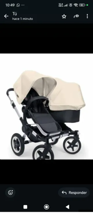 Carro Bugaboo Donkey Doble
